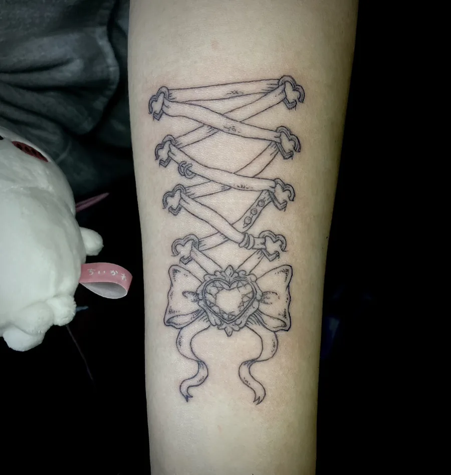 樹々（Tokyo Tattoo）のエフェメラルタトゥー作例